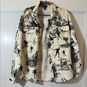 Men’s Ski Resort Shacket. Size Large.